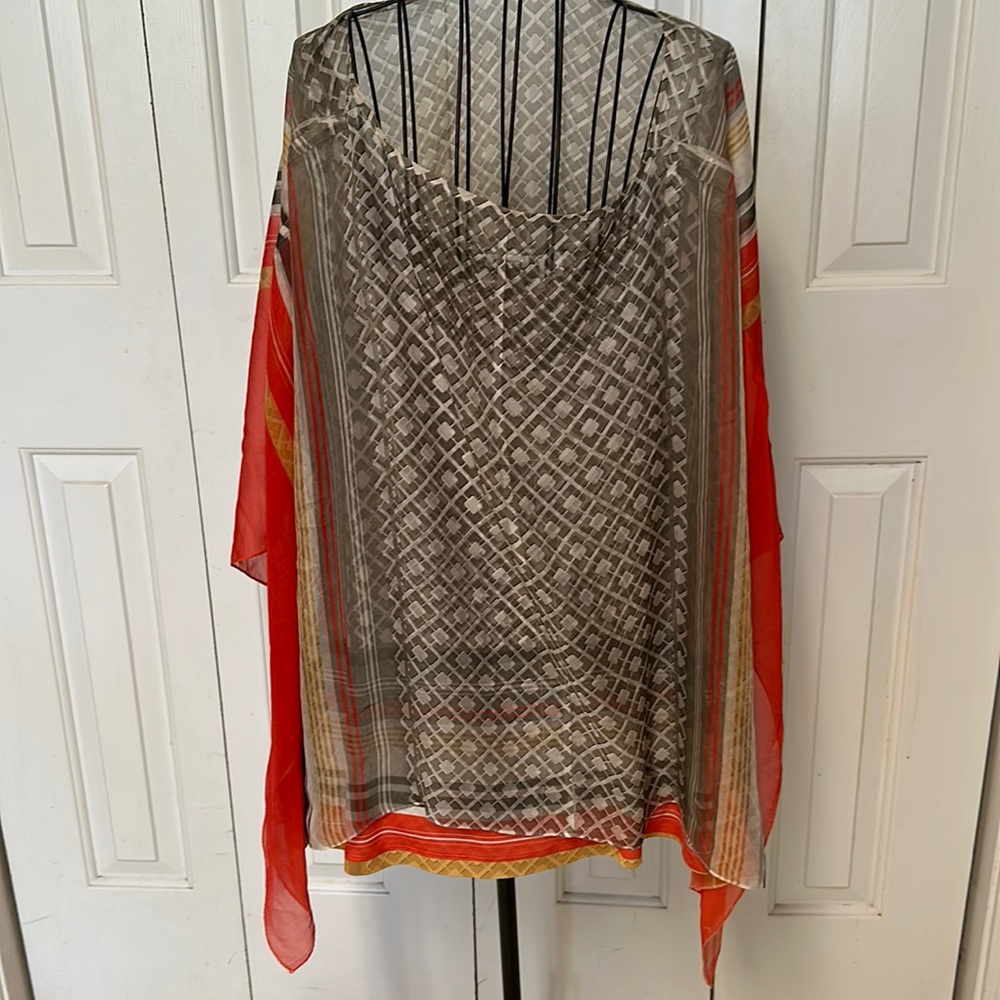 Cato 2 piece blouse set orange SZ 18/20